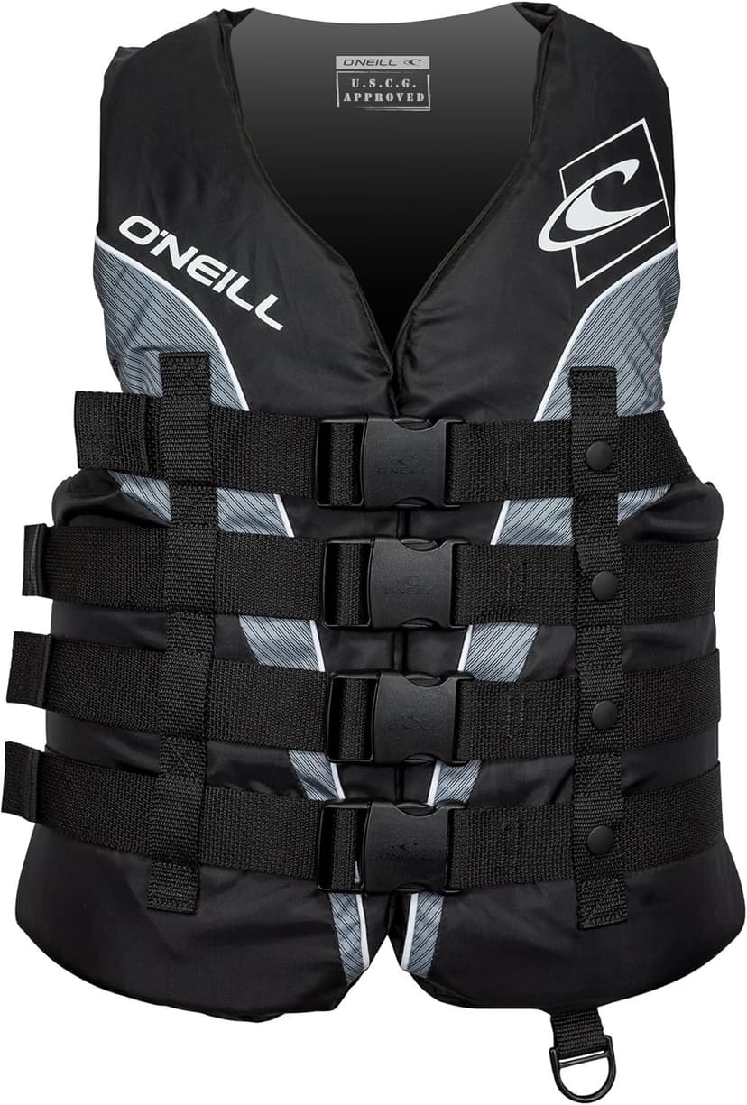 O’Neill Men’s SuperLite USCG Approved Life Vest – Lightweight Men’s Life Jacket for Boating, Wakeboarding, Waterskiing & Your Favorite Water Activities