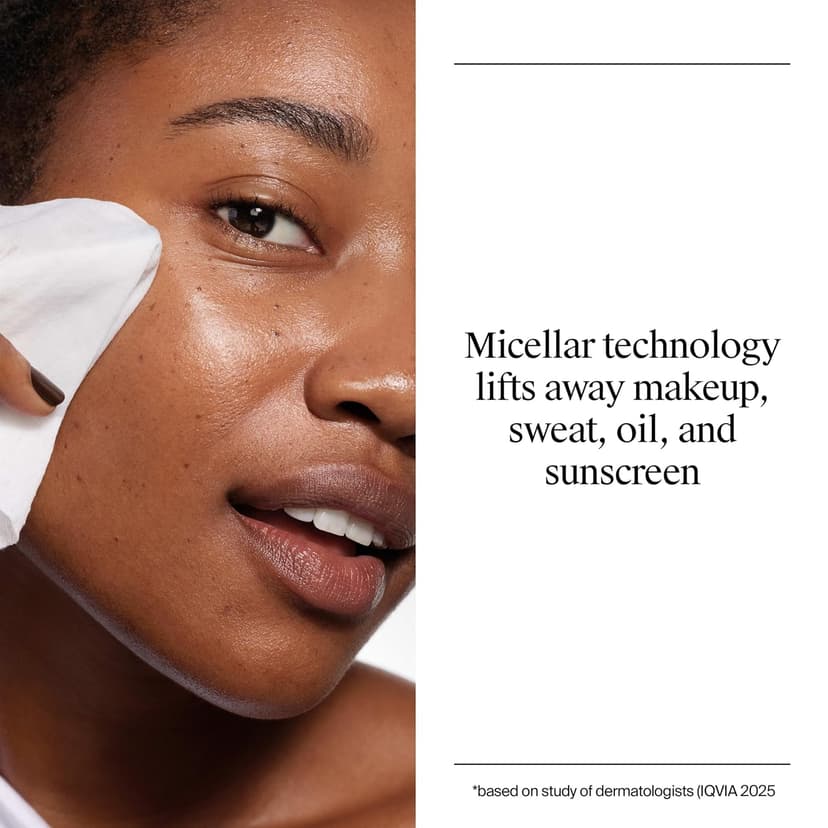 Neutrogena Makeup Remover Wipes, Daily Single Face Cleansing Towelettes, Makeup Removing Cleansing Wipes Removes Dirt & Oil, Alcohol-Free Face Towelettes, 20 ct