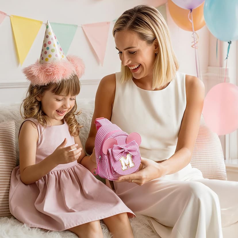 Birthday Gifts for Girls Kids, Gifts for 2 3 4 5 6 7 Year Old, Toddler Purse, Little Girls Purse, Kid Crossbody Bag Sling Bag 2 3 4 5 6 Year Old Girl Birthday Gift for Girls Sling Bag, Pink A B0F937G77K