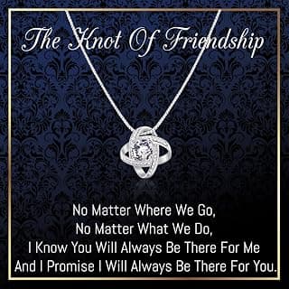 Friendship Necklace, Friendship Gifts for Women, Gifts for Best Friend, Best Friend Friendship Necklace, Birthday Gifts for Female Friends, Her, BFF, Bestie… B085L1R146