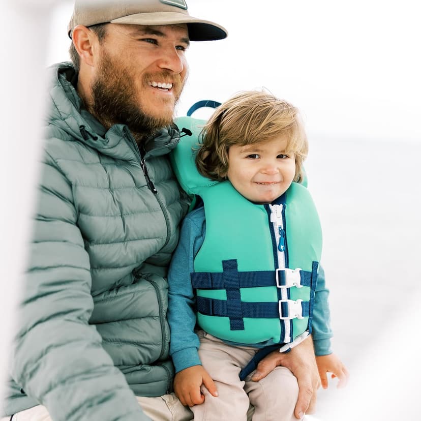 SearocK Children’s Life Jacket – US Coast Guard Approved Infant & Youth Life Vest for Boating, Fishing & Water Sports – Kids & Toddler PFD with Secure Buckles
