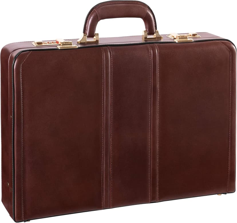 McKLEIN Leather 3.5" Attaché Briefcase- DALEY