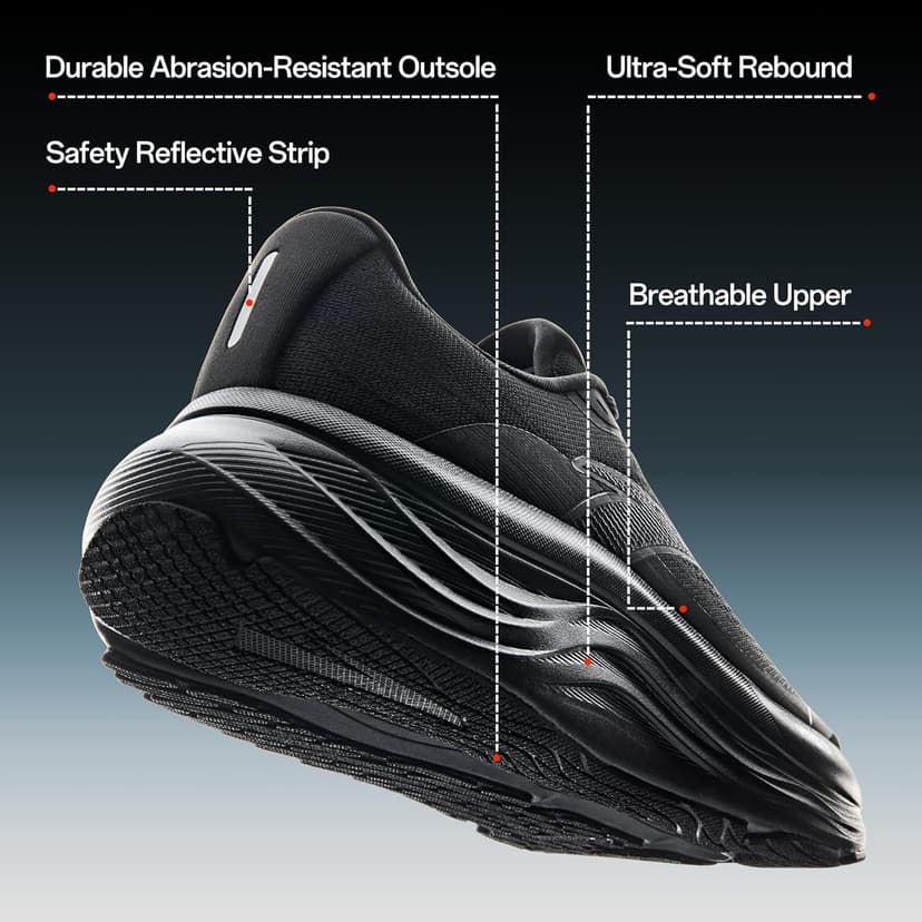 ANTA Men’s PG7 Running Shoes Cushioning Comfortable Breathable Athletic Workout Gym Cross Trainer Sports Sneakers