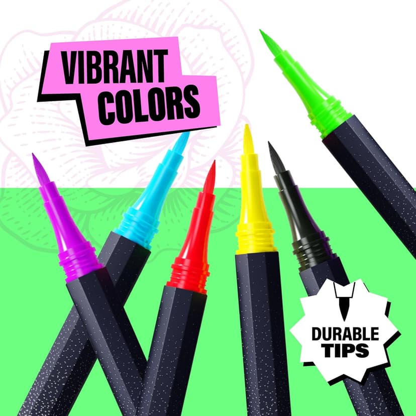 Pretty Me Temporary Tattoos Markers - Henna Body Tattoo Kit for Girls & Adults - Skin Pens for Teen Girl Gifts Trendy Stuff - 12 + Year Old - Cool Birthday Gift Ideas Teens 12 13 14 15 16 17 18 Tween