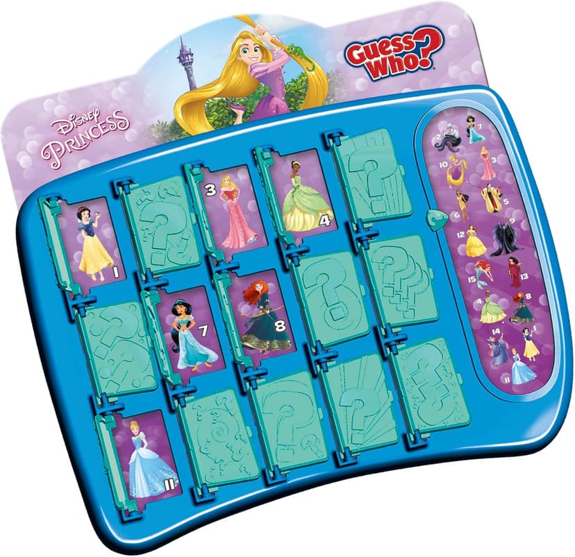 Hasbro Gaming Guess Who? Disney Princess Edition Kids Board Game, Fun Game for Families and Kids Ages 5 and Up, Easter Gifts for Boys and Girls, Preschool Games (Amazon Exclusive)