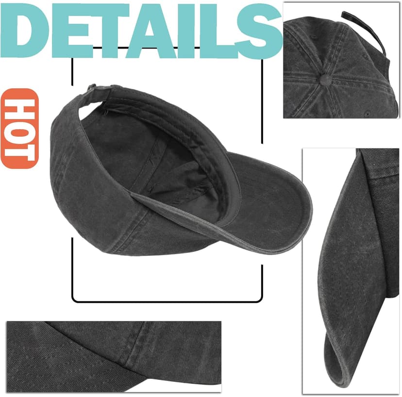 Birthday Gifts for Men Women, Personalized 30th - 100th Birthday Gifts, 1924-1995 Vintage Hat