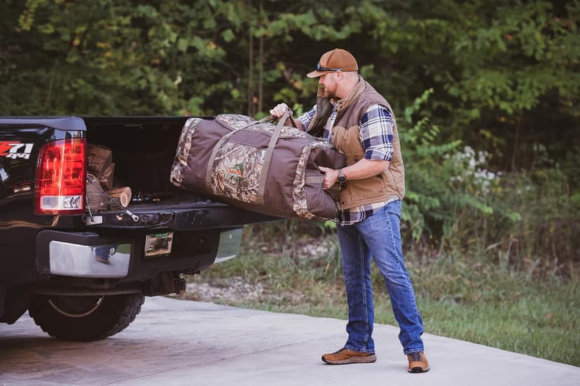 ALPS OutdoorZ High Caliber Duffel, Durable Camo Travel Overnight Bag