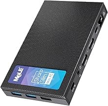 MeLE Fanless Mini PC Quieter 4C, N100 16GB RAM 512GB Storage Win 11 Mini Computers, Micro PC with Full-Functional USB-C, 2.4G/5G WiFi, 4K Triple Screen on Home, Office, Education, Astrophotography