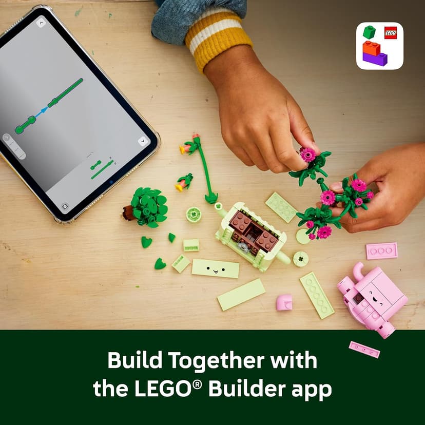 Building Toys for Girls & Boys, Ages 9+, Decor for Dorm Room or Kids Bedroom, 253 Pieces, Gift Idea LEGO Botanicals Rocking Plants 11506 B0G2SZQS1C