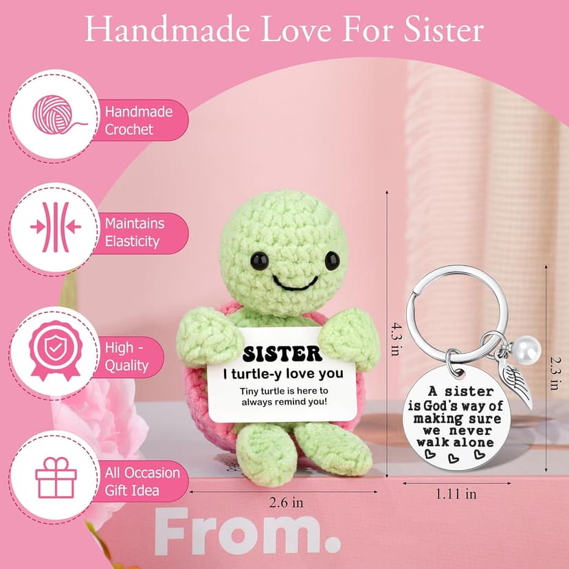 Sister Birthday Gifts, Christmas Mothers Day Birthday Gifts for Sister Set of 7