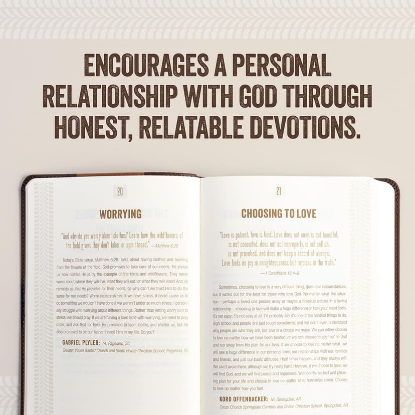 Teen to Teen: 365 Daily Devotions by Teen Guys for Teen Guys 1433687836