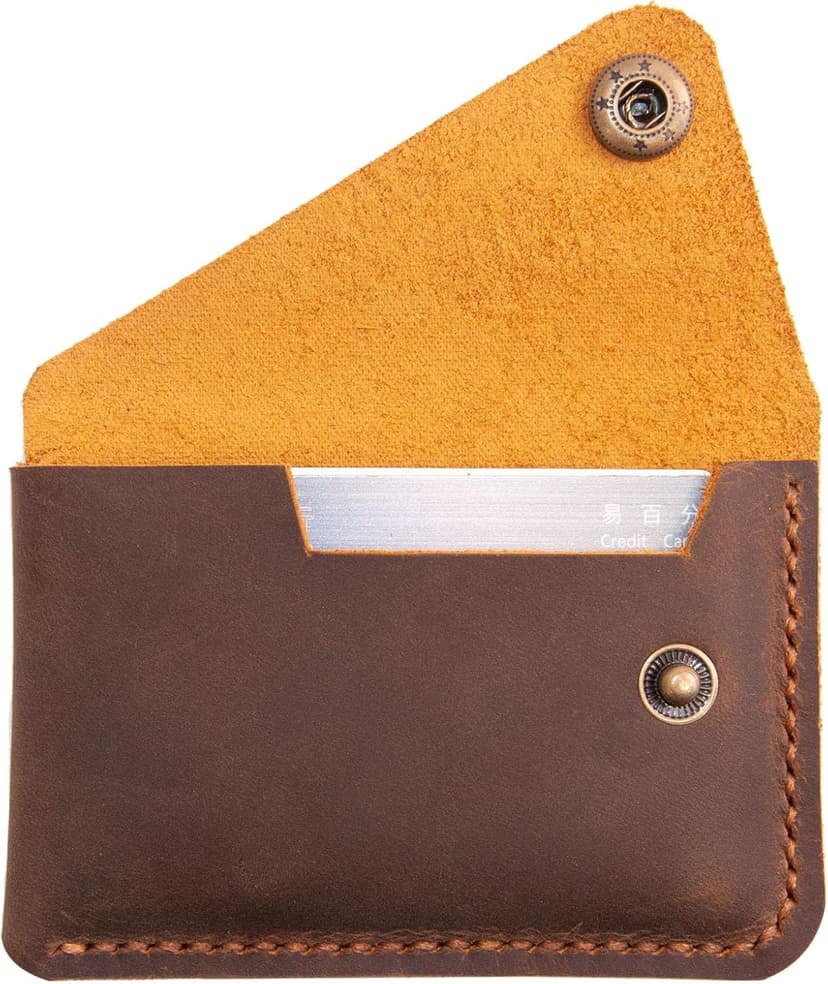 Turbosnail Leather Card Holder, Credit Card Wallet, Cardholder Wallet, Minimalist Wallet,Christmas Gift