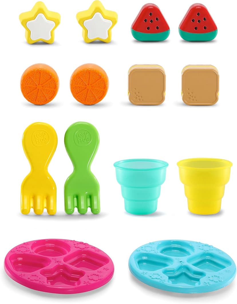 LeapFrog Shapes and Sharing Picnic Basket, Pink B07B7319TG