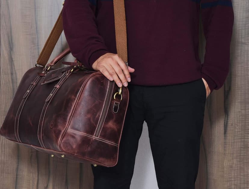 AARON LEATHER GOODS VENDIMIA ESTILO 