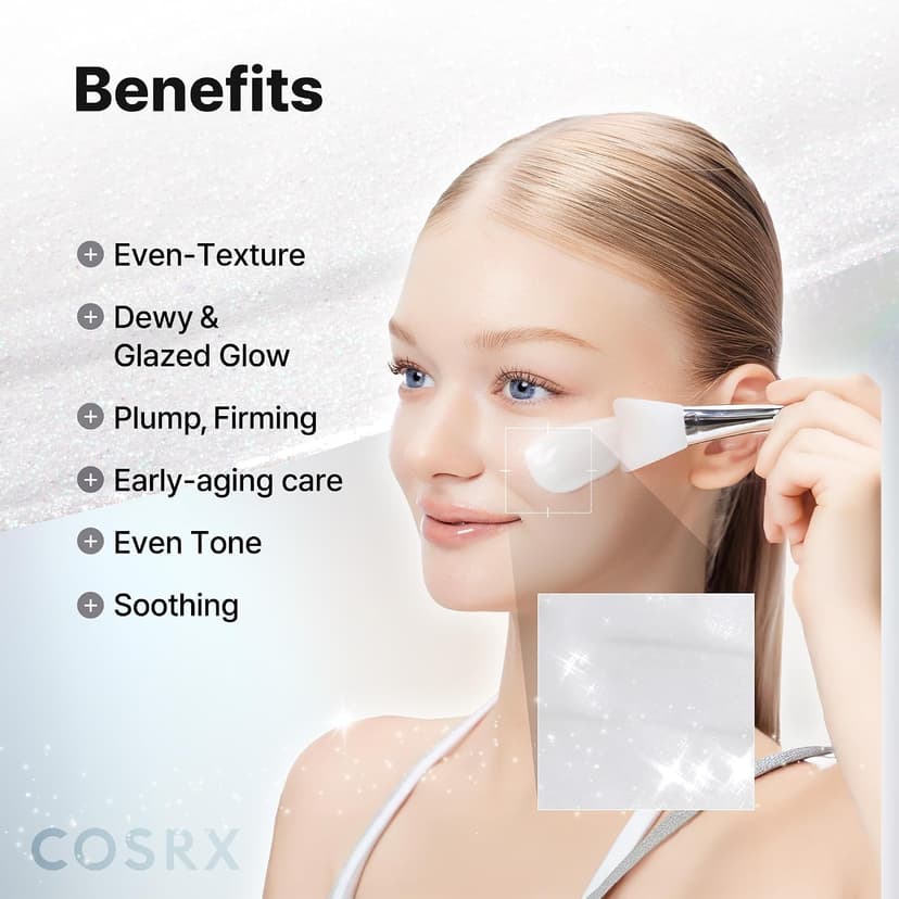 +123% Hydration, Instant Glow, Peel Off Face Mask, Elasticity & Firmness, Korean Skin Care, 1.69 fl oz COSRX PDRN Exosome Overnight Face Mask, Korean Glass Skin Glow, 1.69 fl oz B0FWK57DL4