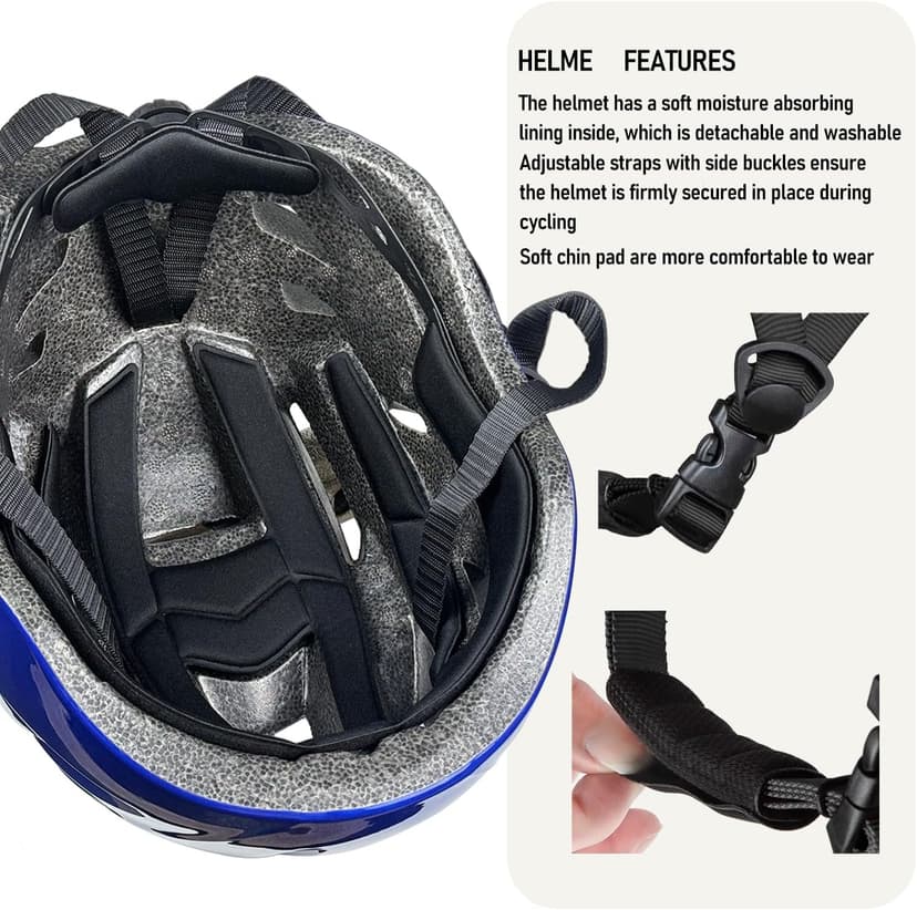 Lightweight Adult Bike Helmet Only 280g - CPSC Certified Bicycle Helmet for Men Women with 15 Air Vents, Adjustable Dial Fit, Removable Liner & Visor, Road Cycling Helmet Size 58-62cm