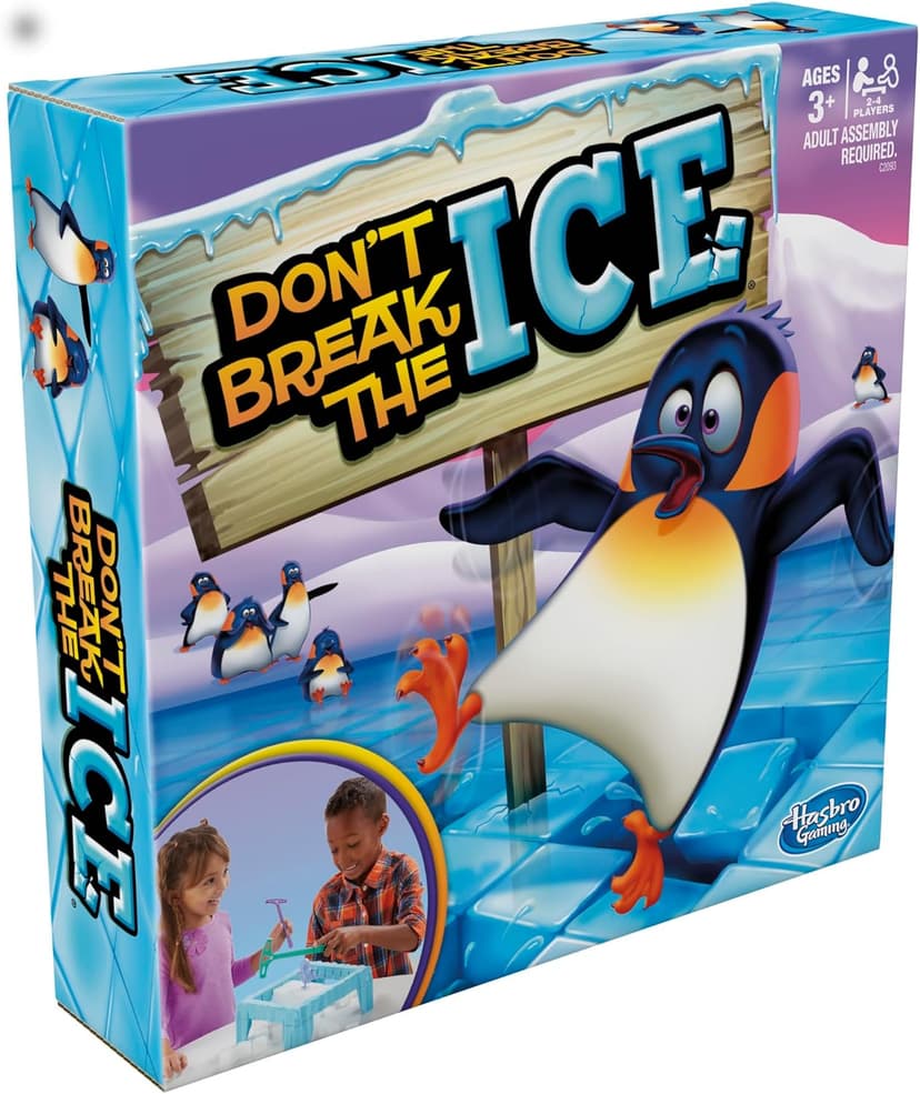 Hasbro® Don’t Break The Ice Game, Classic Version for Ages 3+ Years, 2-4 Players