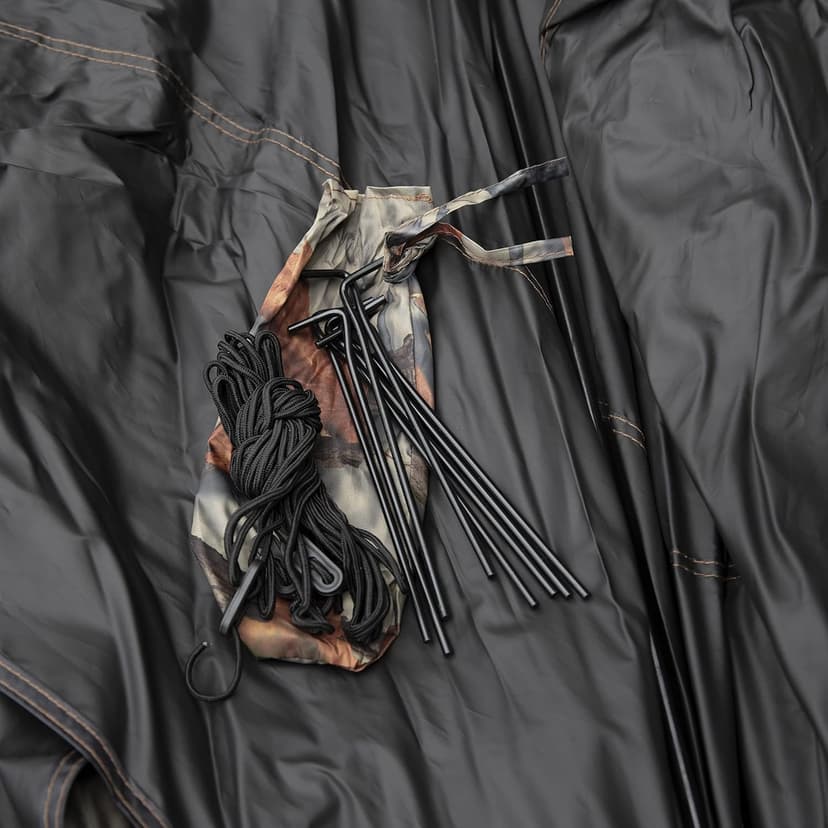 Barronett Blinds Prowler 300, Portable Hunting Blind, Tall Hub Blind, Shoot While Standing, Lightweight, 2-Person, Bloodtrail Woodland, 80” x 75” x 75”, PR300BT