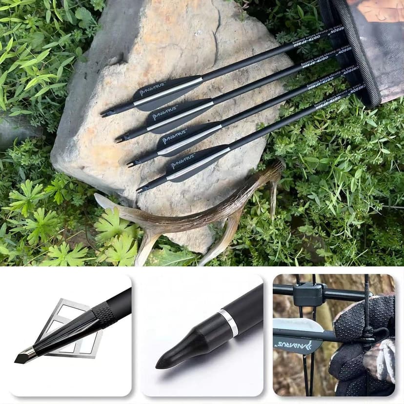 Compound Bow Draw Weight 0-70 Lbs for Pull Beginner and Intermediate Archer Fully Adjustable 19.25"-31" with All Accessories, up to IBO 320 fps,Package with Archery Hunting Equipment New 2024