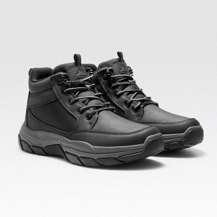 NORTIV 8 Men's Hiking Boots Lightweight Fashion Casual Chukka Ankle Boots Elevation