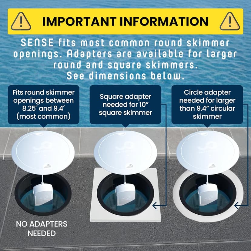WaterGuru Sense S2 Smart Pool Monitor – Digital Pool & Spa Water Tester for Chlorine, pH, CYA & Alkalinity – Wi-Fi Enabled – Includes C5 Cassette, Float Ring & Batteries