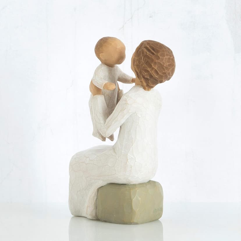 Willow Tree Grandmother, A Unique Love That Transcends The Years, Celebrate New Beginnings, Babies, Families, Loving Relationships Between Parent, Grandparent and Child, Sculpted Hand-Painted Figure