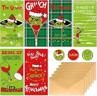 30 Christmas Money or Cards Holders with Envelopes，Unique Xmas Gift Box for Cash, Checks, or Gift Cards, Surprise Christmas Gifts for Colleagues, Friends, Classmates, and Family Members