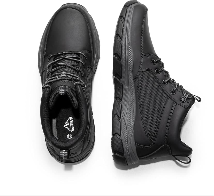 NORTIV 8 Men's Hiking Boots Lightweight Fashion Casual Chukka Ankle Boots Elevation