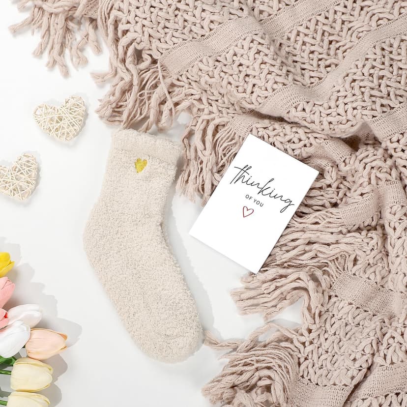 Gifts for Women, Get Well Soon Gifts for Women, Sympathy Care Baskets, Thinking of You Care Package, Self Care Gifts, After Surgery Feel Better Gifts Blanket (Khaki) B0CQ4N6YN6