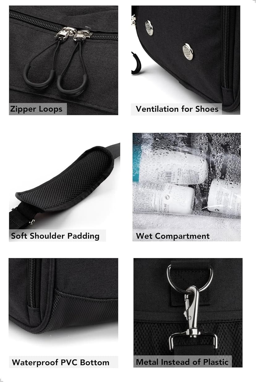 Fitgriff Gym Bag for Men & Women with Shoe & Wet Compartment - Duffle Bag for Travel, Sports, Fitness & Workout