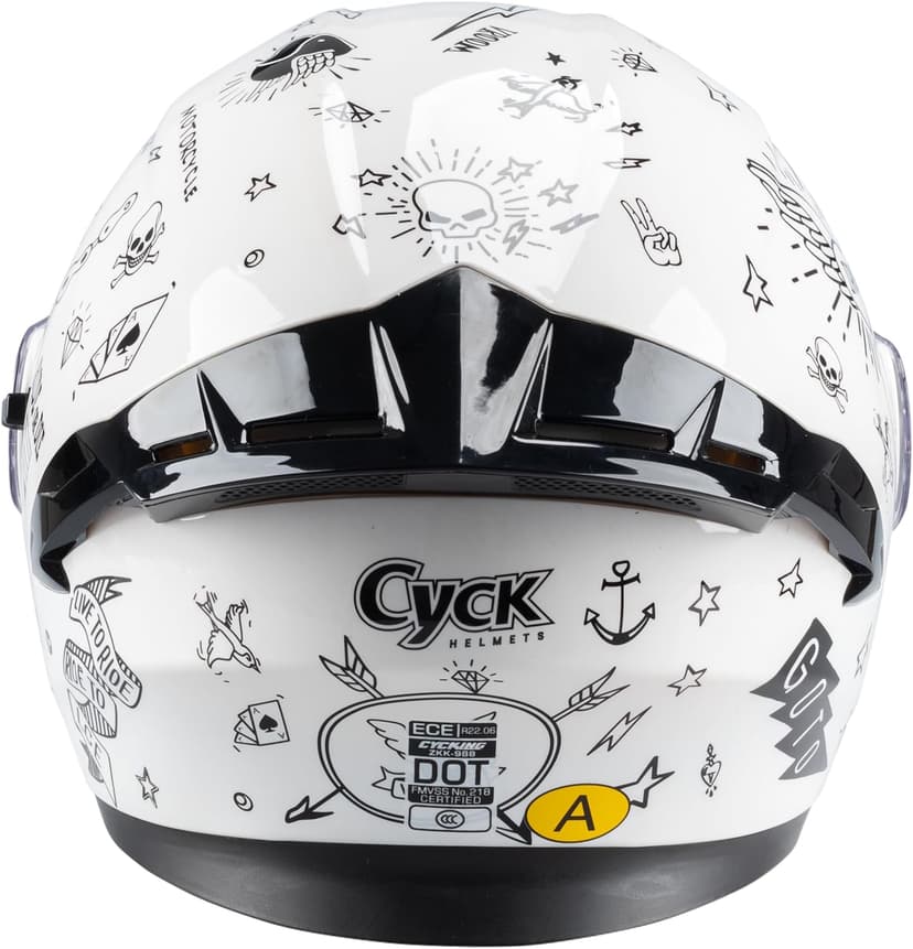 Helmets Full Face for Men Women Adult Smoked Sunshield
