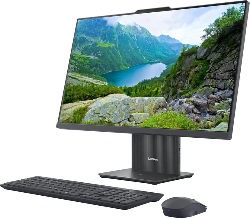 Lenovo IdeaCentre All-in-One Desktop Computer, 24" FHD Display, 6-core AMD Ryzen 5 7535HS, 32GB DDR5, 1TB SSD, Wi-Fi 6, HDMI in&Out, Wireless KB&Mouse, Windows 11 Home
