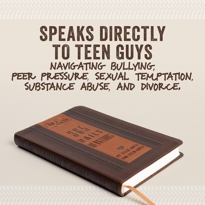 Teen to Teen: 365 Daily Devotions by Teen Guys for Teen Guys 1433687836
