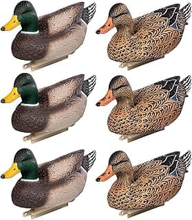 Heerweiyi Mallard Duck Decoys Popular New Material EVA Collapsible Plastic Duck Decoy Mallard Duck Decoys,Easy to Carry and use, More Cost-Effective.