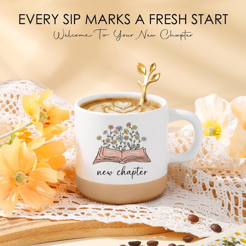 New Beginnings Gifts for Women Next Chapter Gifts for Women Going Away Farewell Gift for Coworker Leaving Retirement Goodbye Congratulation New Job Divorce Good Luck Moving Away Presents for Friends B0H5VXGZ9L