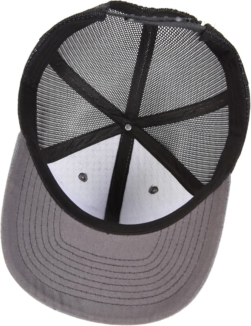 Dad Est 2025 2026 Hat for Men New Dad Gifts Customization Leather Patch Trucker Hat