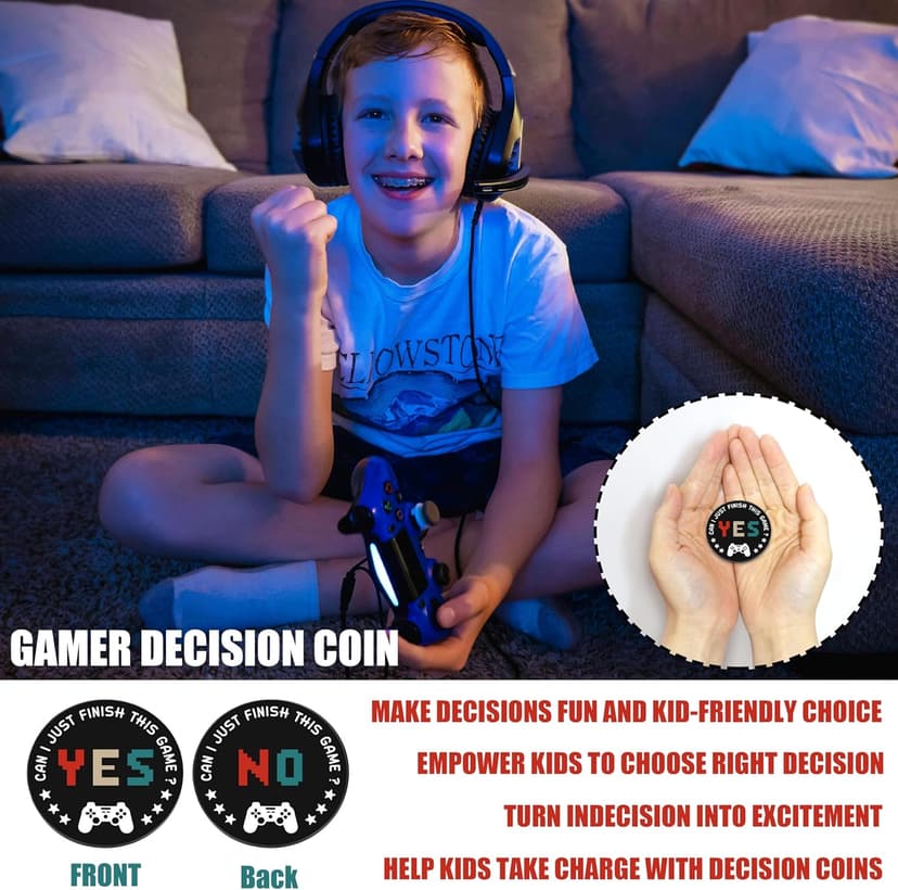 Gamer Gifts for Men Boyfriend Dad Brother, Gaming Accessories for Room, Gaming Stuff, Christmas Gifts for Friend- Gamer Gift Set Box