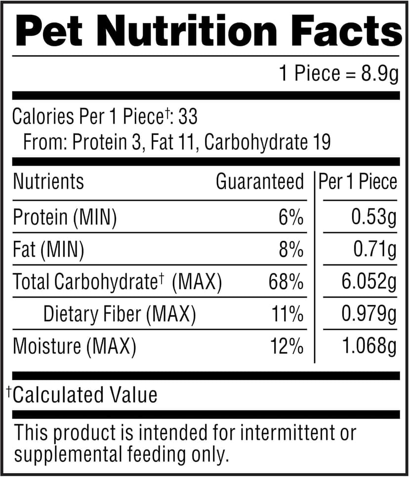 Milk-Bone Dunkin' Vanilla Glaze Flavor Dog Biscuits with Other Natural Flavors, 8 oz Bag