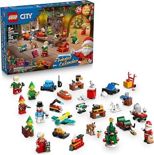 Christmas Advent Calendar for Kids, Building Toy, Boys & Girls, Ages 5+, Holiday Family Activity, 6 Minifigures, 252 pieces LEGO City Advent Calendar 2026 60510 B0G5QJP2BW