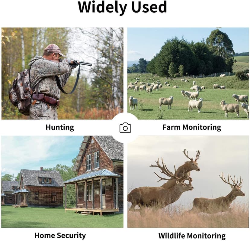 20MP MINI Trail Camera,1080P Hunting Trail Camera with No Glow 940nm Night Vision Motion Activated IP66 Waterproof,80ft Illumination Range Hunting Game Cam for Wildlife Monitoring