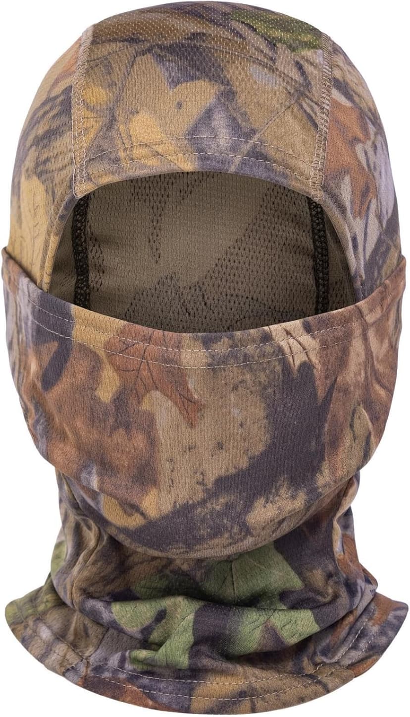 CAMOTER Camo Balaclava Ski Face Mask UV Protector for Man and Women Hunting Fishing Motorcycle Windproof&Military Tactical