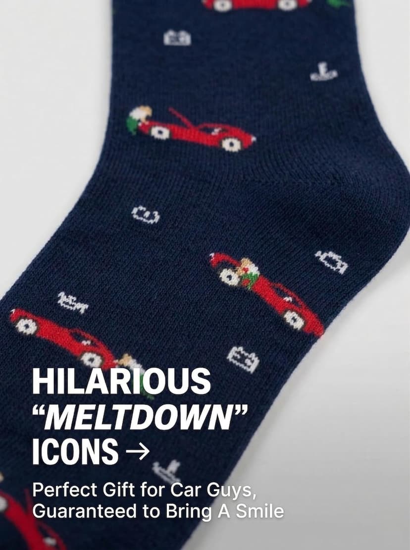 Socks with Frustrated Tennis/Pickleball Player/Fishing/Drinker Design, Novelty Cotton Socks for Men, 8-13 B0G8W88399