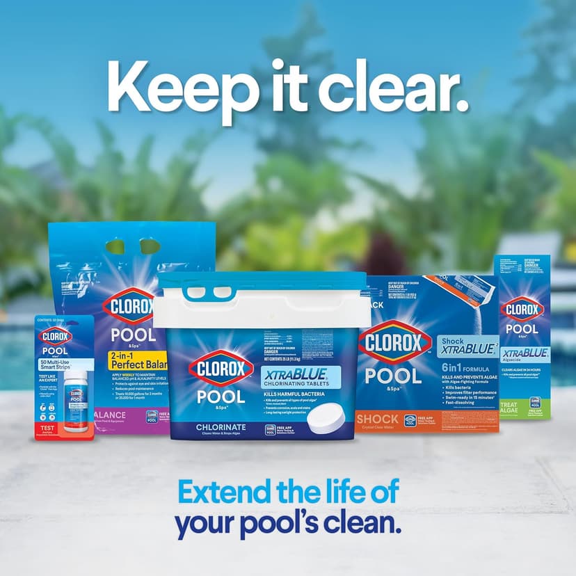 Clorox Pool&Spa My Pool Care Assistant, 50 Test Strips