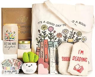 Gifts for Readers, Reading Accessories Gift for Reading Club Present for Christmas Birthday White Elephant Secret Santa Book Lovers Gifts for Women, Gifts for Book Lovers Women, Bookish Gifts B0FH58KQJD