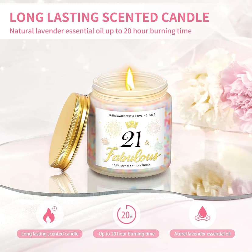 Unique 21st Birthday Decorations & Gifts for Her: Funny Ideas for Friends, Sisters, Daughters Turning 21 B0D2D9RZ51