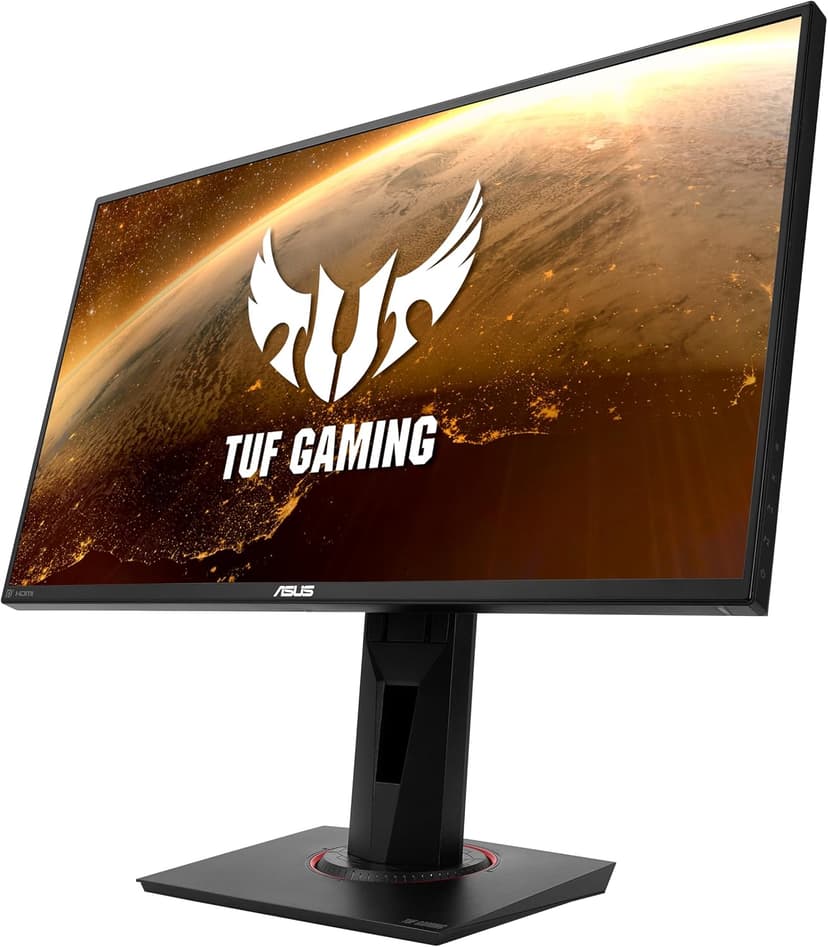 ASUS TUF Gaming VG259QM 24.5” Monitor, 1080P Full HD (1920 x 1080), Fast IPS, 280Hz, G-SYNC Compatible, Extreme Low Motion Blur Sync,1ms, DisplayHDR 400, Eye Care, DisplayPort HDMI Black