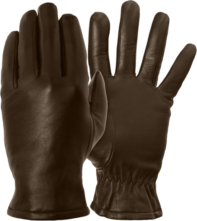 Pratt and Hart Broadway Women’s Leather Gloves with Thinsulate Lining (Sheepskin) Great for Winter Outings, Driving or Skiing
