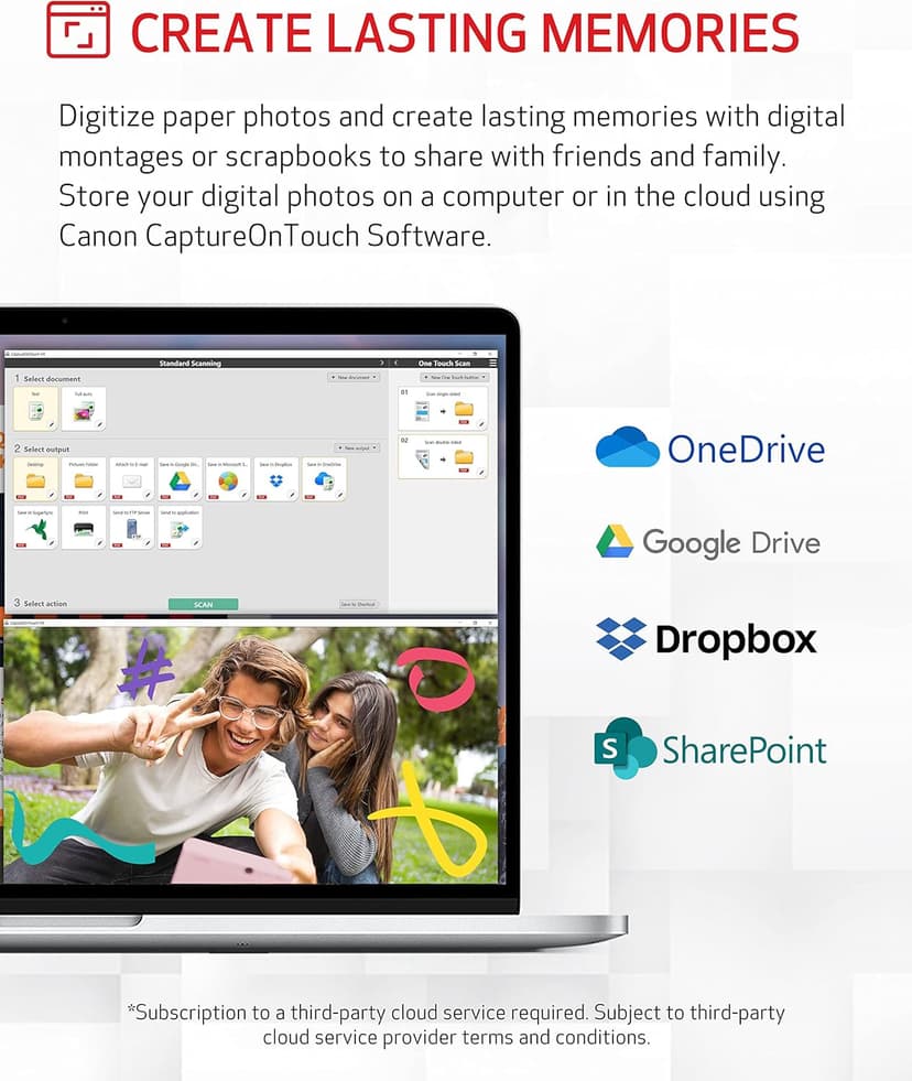 Canon imageFORMULA RS40 - Photo and Document Scanner, Auto Document Feeder, Windows and Mac, Scans Old and New Photos in Varying Sizes, USB Interface