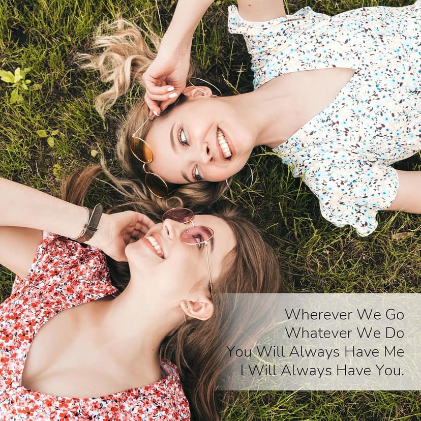 Gifts for Best Friends Women: Soul Sister Friendship Bestie Birthday Gift - Unique Present for Sisters from Sister Resin Figurines