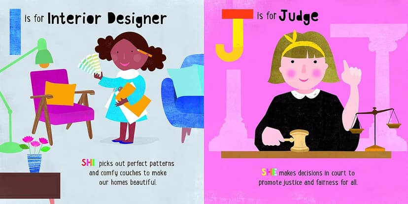 ABC for Me: ABC What Can She Be?: Girls can be anything they want to be, from A to Z (Volume 5) 1633226247